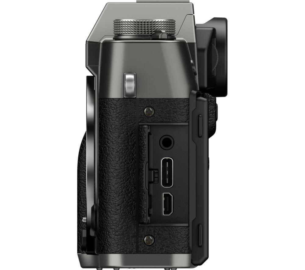 FUJIFILM X-T30 III Spiegellose Kamera mit FUJINON XC 13-33 mm f/3.5-6.3 OIS Objektiv - Anthrazitsilber