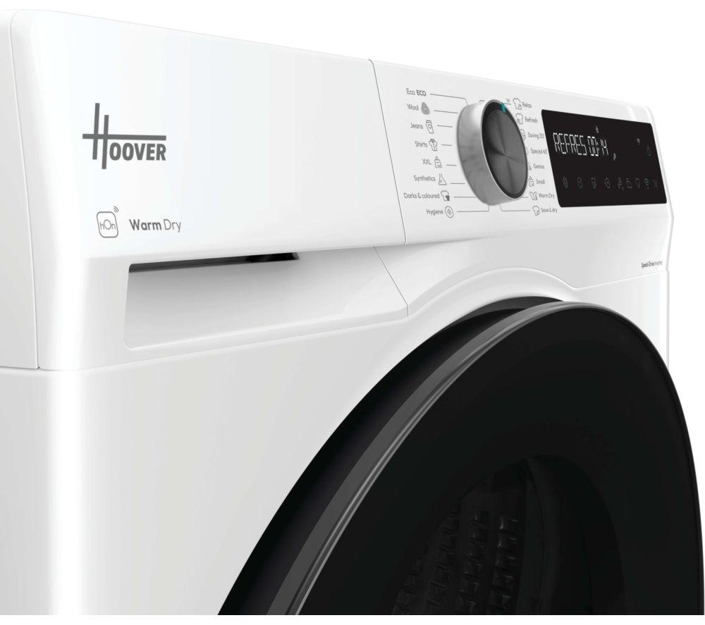 HOOVER Pro Dry Series 5 HBP 9N3BX-80 WiFi-enabled 9 kg Heat Pump Tumble Dryer - White