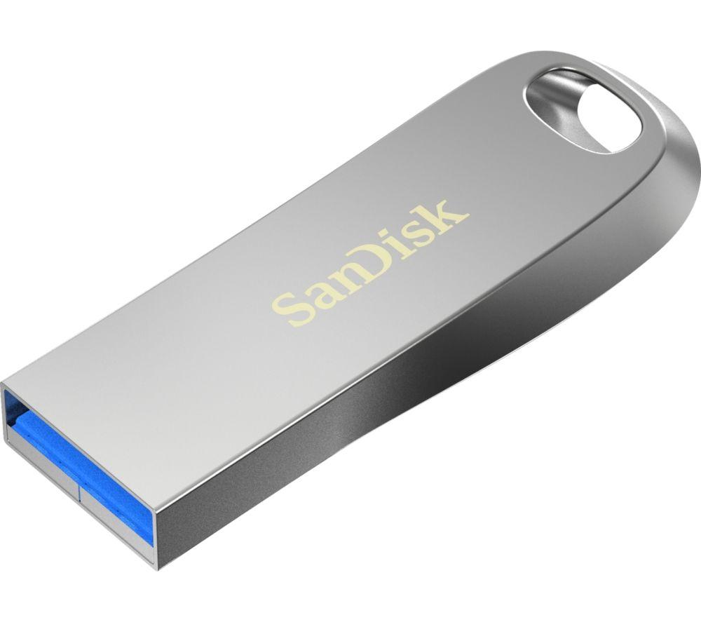 SANDISK Ultra Luxe USB 3.2 Memory Stick - 32 GB, Silver