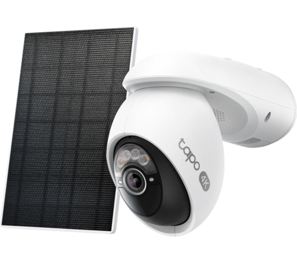 TP-LINK Tapo C660 Solarbetriebenes 4K Ultra HD WLAN-Sicherheitskamera-Kit