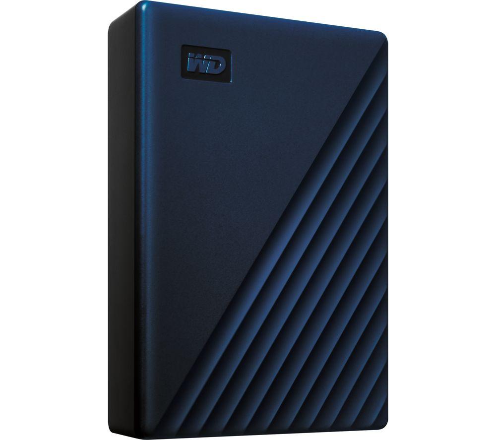WD My Passport Portable Hard Drive - 6 TB, Blue
