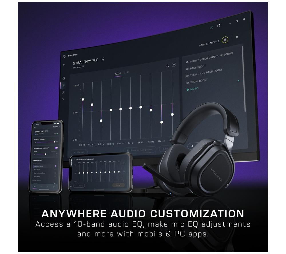 TURTLE BEACH Stealth 700 Gen 3 Xbox kabelloses Gaming-Headset – Schwarz