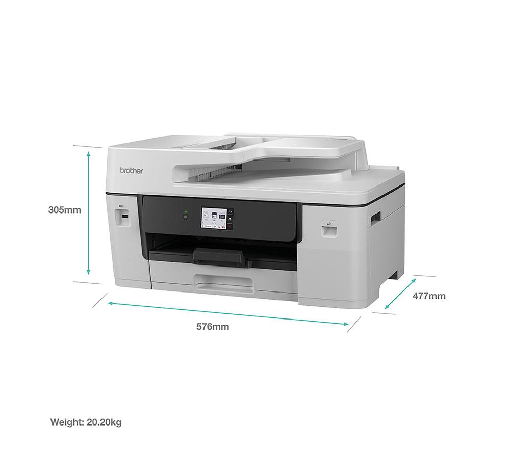 BROTHER MFCJ6960DWZU1 All-in-One Wireless A3 Inkjet Printer with Fax