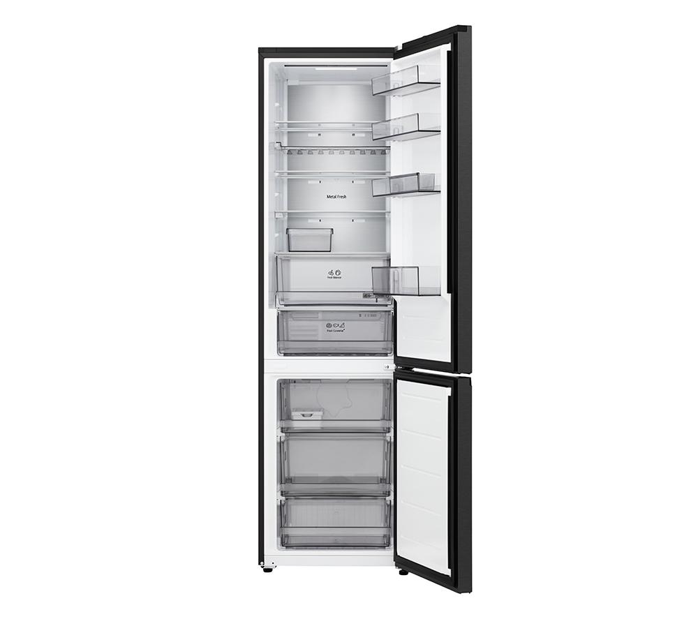 LG Fit & Max GBBS524AEV 60/40 Fridge Freezer - Essence Black Steel