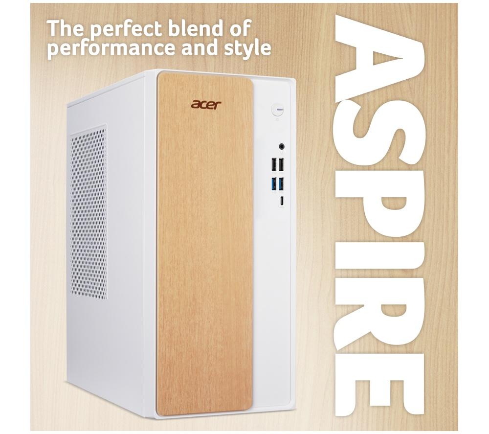ACER Aspire TC-102 Desktop PC - Intel® Core™ i7, 1 TB SSD, White