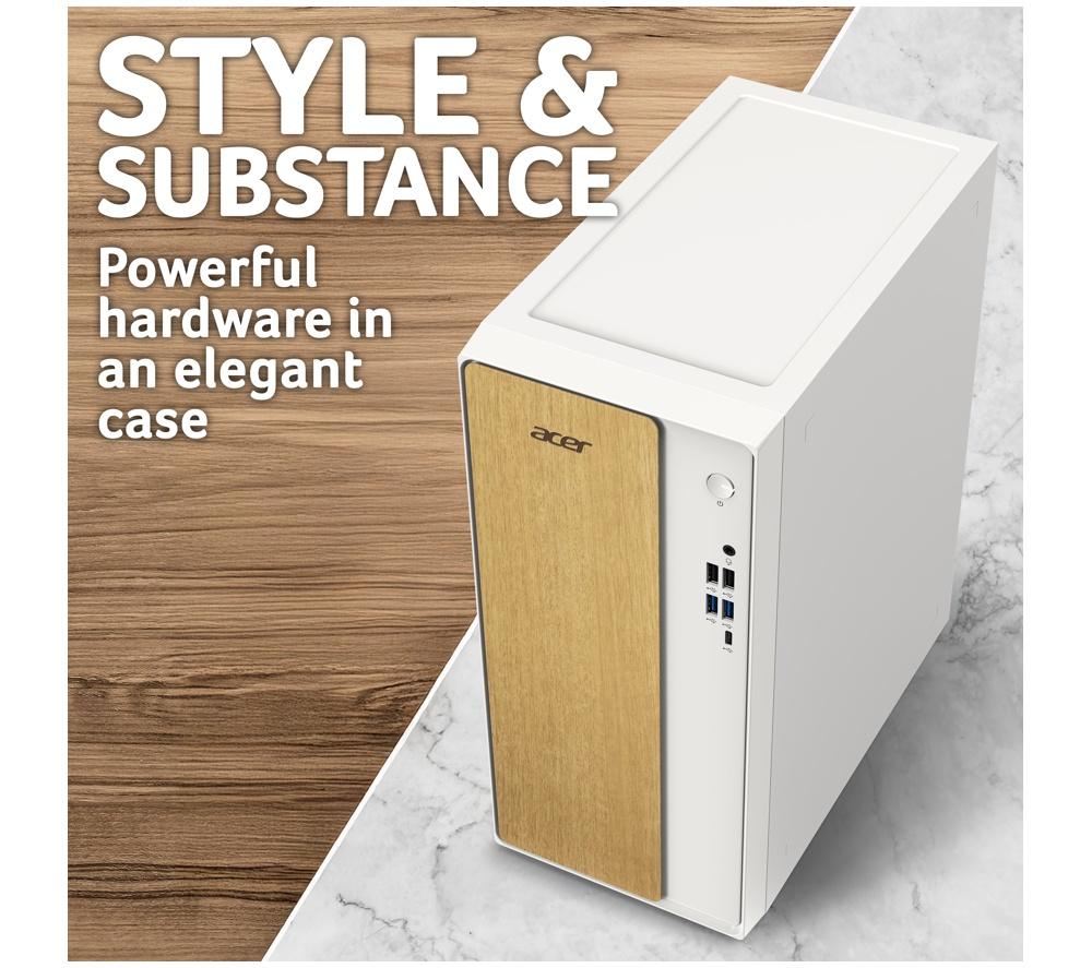 ACER Aspire TC-102 Desktop PC - Intel® Core™ i7, 1 TB SSD, White
