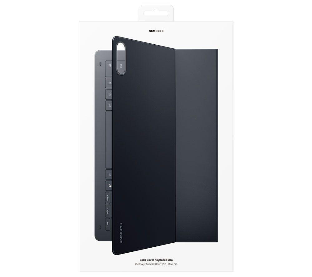 SAMSUNG Galaxy Tab S11 10.9" Tablet (256 GB, Grey) & Slim AI Book Cover Keyboard Case (Black) Bundle