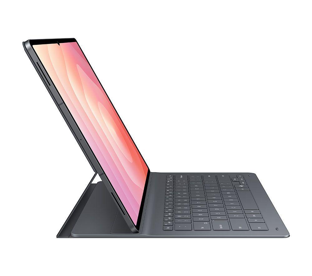 SAMSUNG Galaxy Tab S11 10.9" Tablet (256 GB, Grey) & Slim AI Book Cover Keyboard Case (Black) Bundle