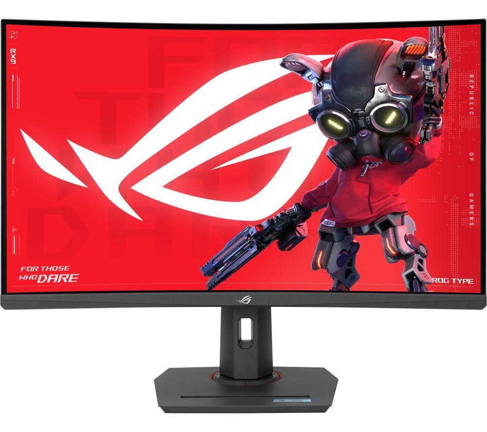 ASUS ROG Strix XG32WCMS Quad HD 32" Curved LED Gaming Monitor - Black