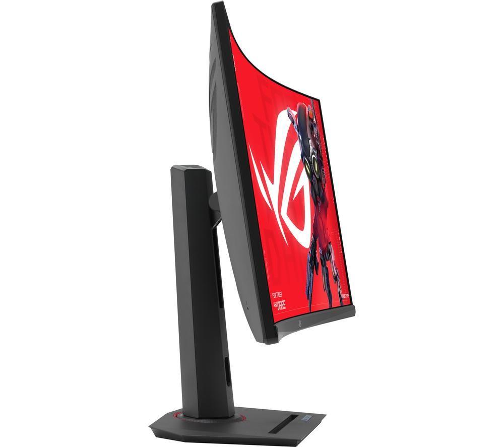ASUS ROG Strix XG32WCS Quad HD 32" Curved LED Gaming Monitor - Black