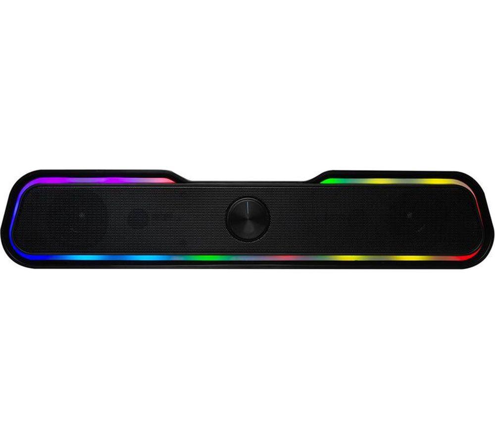 MENKIND RED5 Gaming 2.1 Bluetooth PC Soundbar - Black