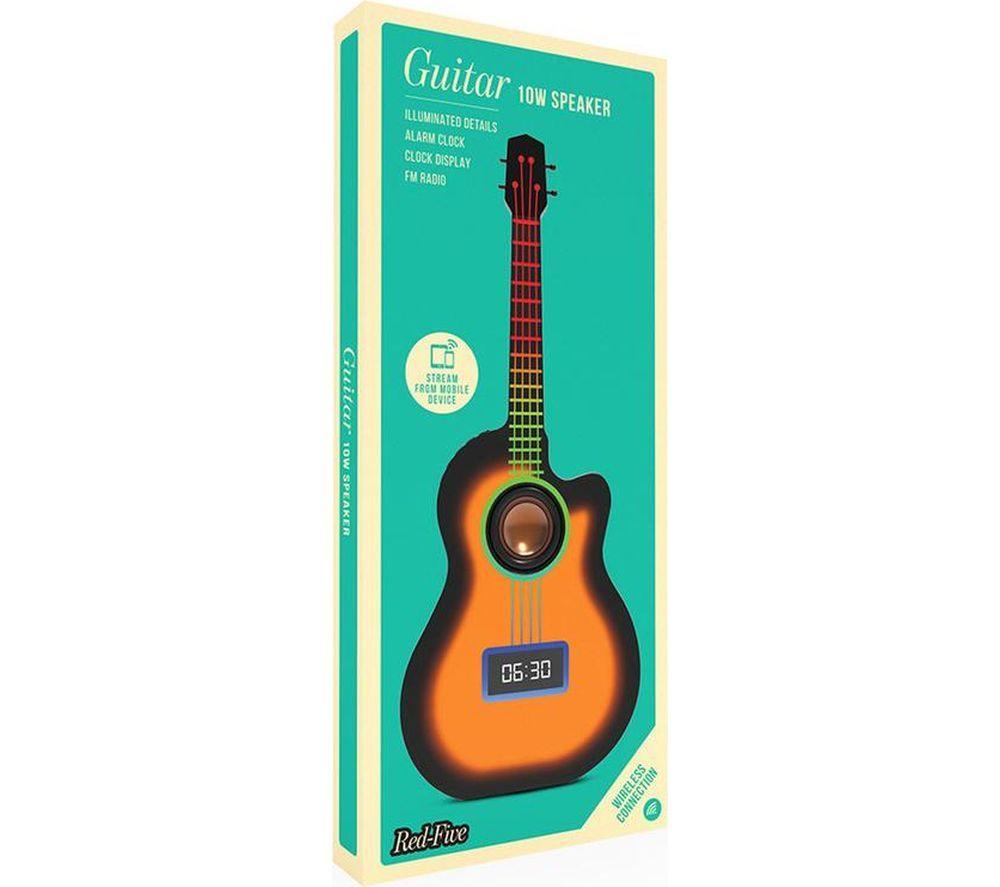 MENKIND Guitar Portable Bluetooth Speaker - Brown