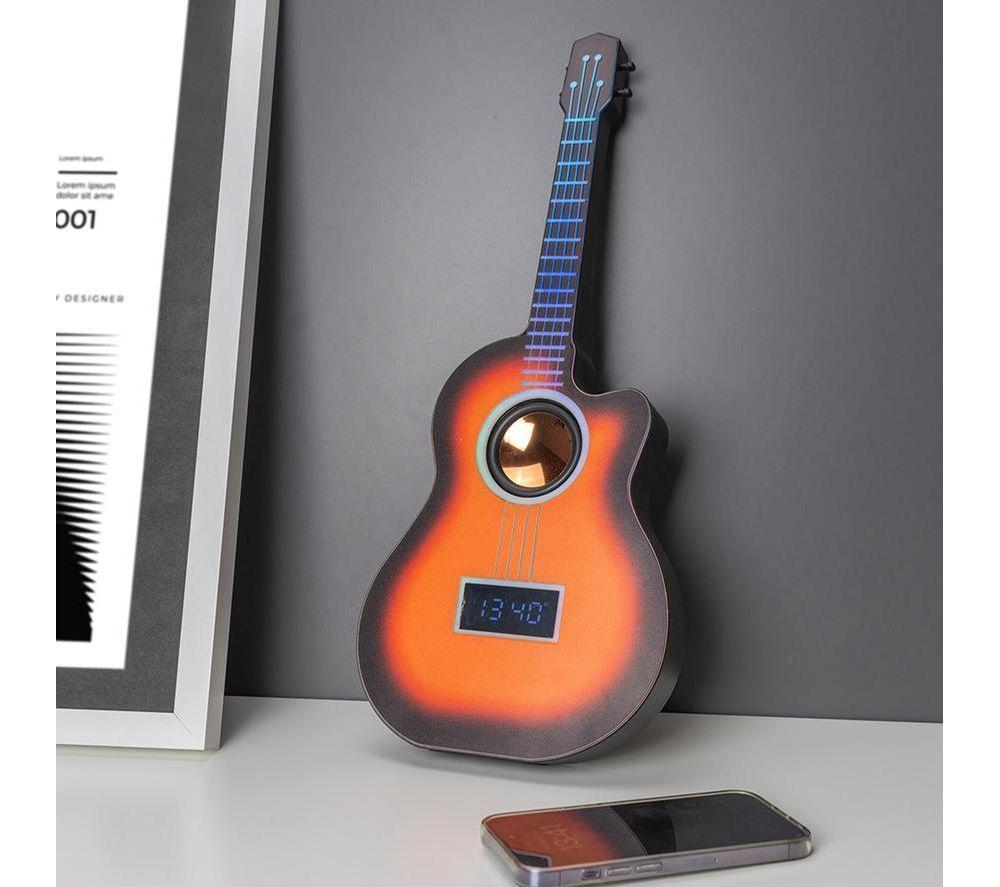 MENKIND Guitar Portable Bluetooth Speaker - Brown