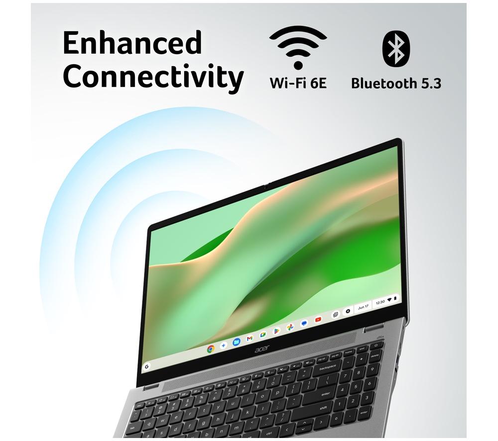 ACER 315 15.6" Chromebook - Intel® N50, 64 GB eMMC, Silver