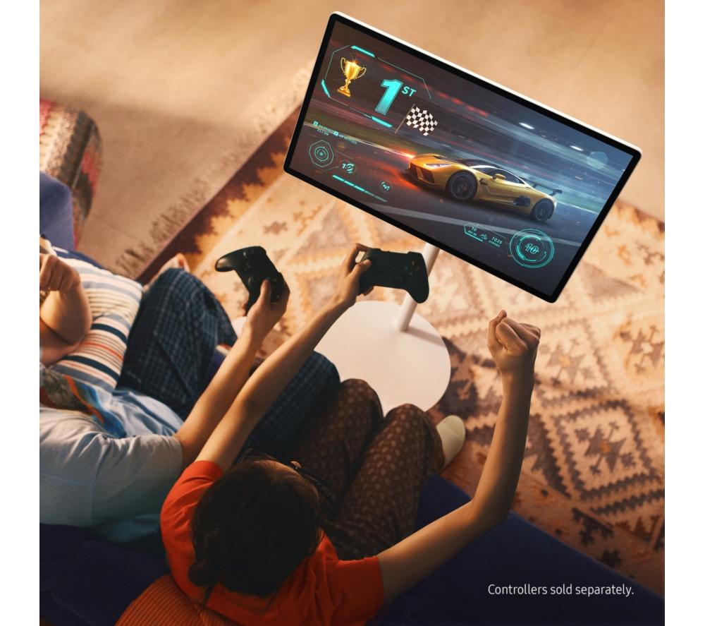 SAMSUNG The Movingstyle UE27LSM7FAXXXU Smart TV LED HDR Quad HD de 27" - Blanco