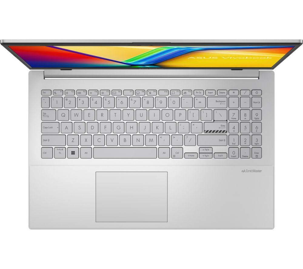 Portátil ASUS Vivobook Go 15 E1504TA de 15,6" - Intel® Celeron®, 128 GB UFS, Plata