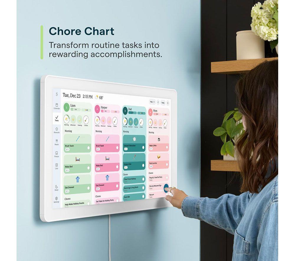 SKYLIGHT Max 27" Smart Digital Calendar - White