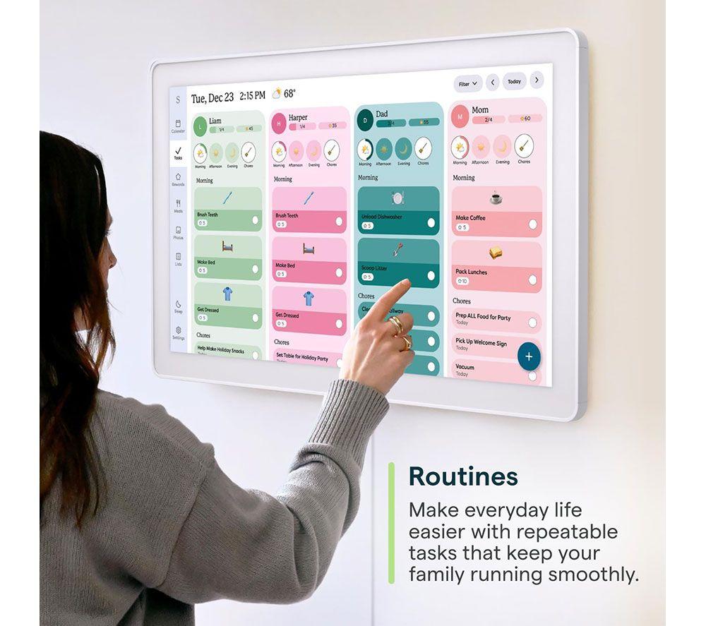 SKYLIGHT Max 27" Smart Digital Calendar - White