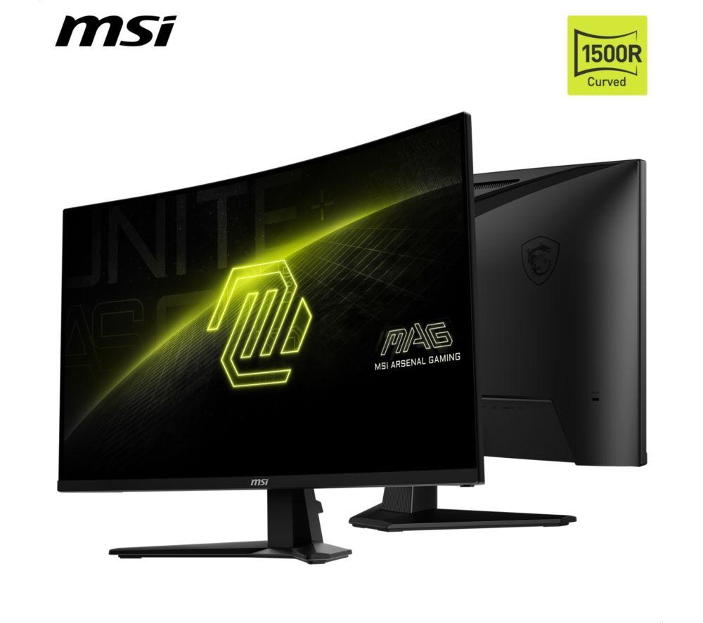 MSI MAG 276CXF Full HD 27" Curved Rapid VA LCD Gaming Monitor - Black