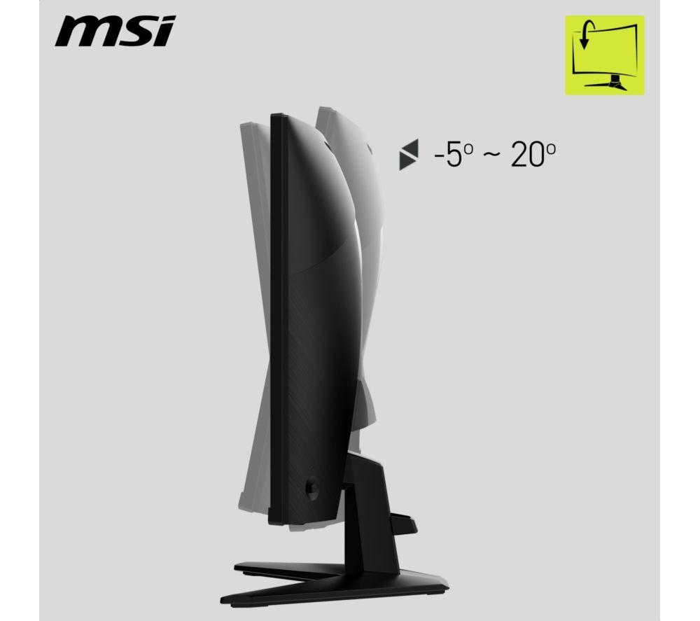 MSI MAG 276CXF Full HD 27" Curved Rapid VA LCD Gaming Monitor - Black