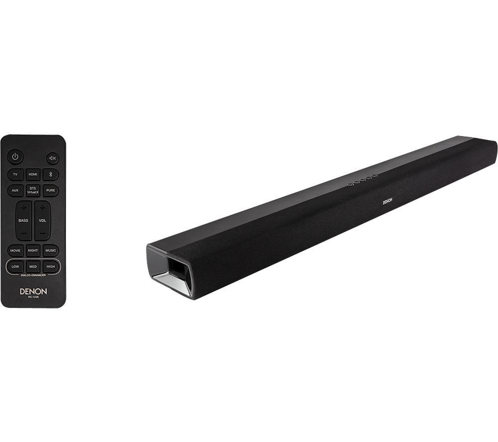 DENON DHT-S216 2.1 Compact All-in-One Sound Bar with DTS Virtual:X
