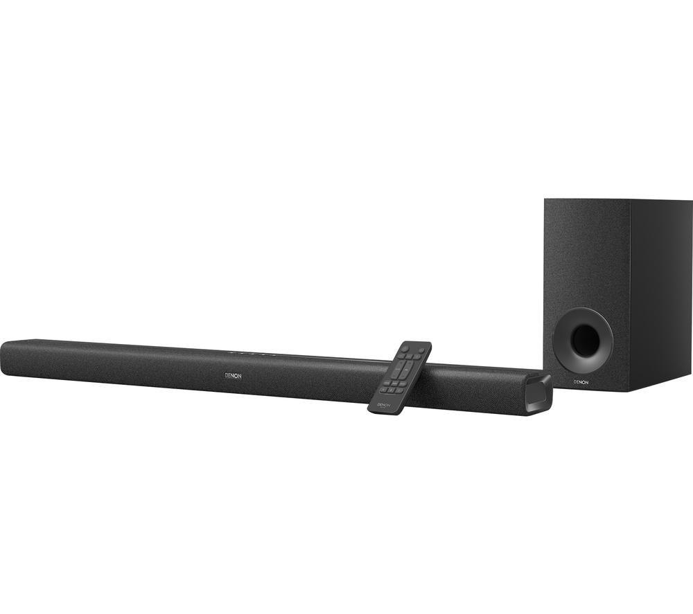 DENON DHT-S316 Wireless Sound Bar with Dolby Digital - Black