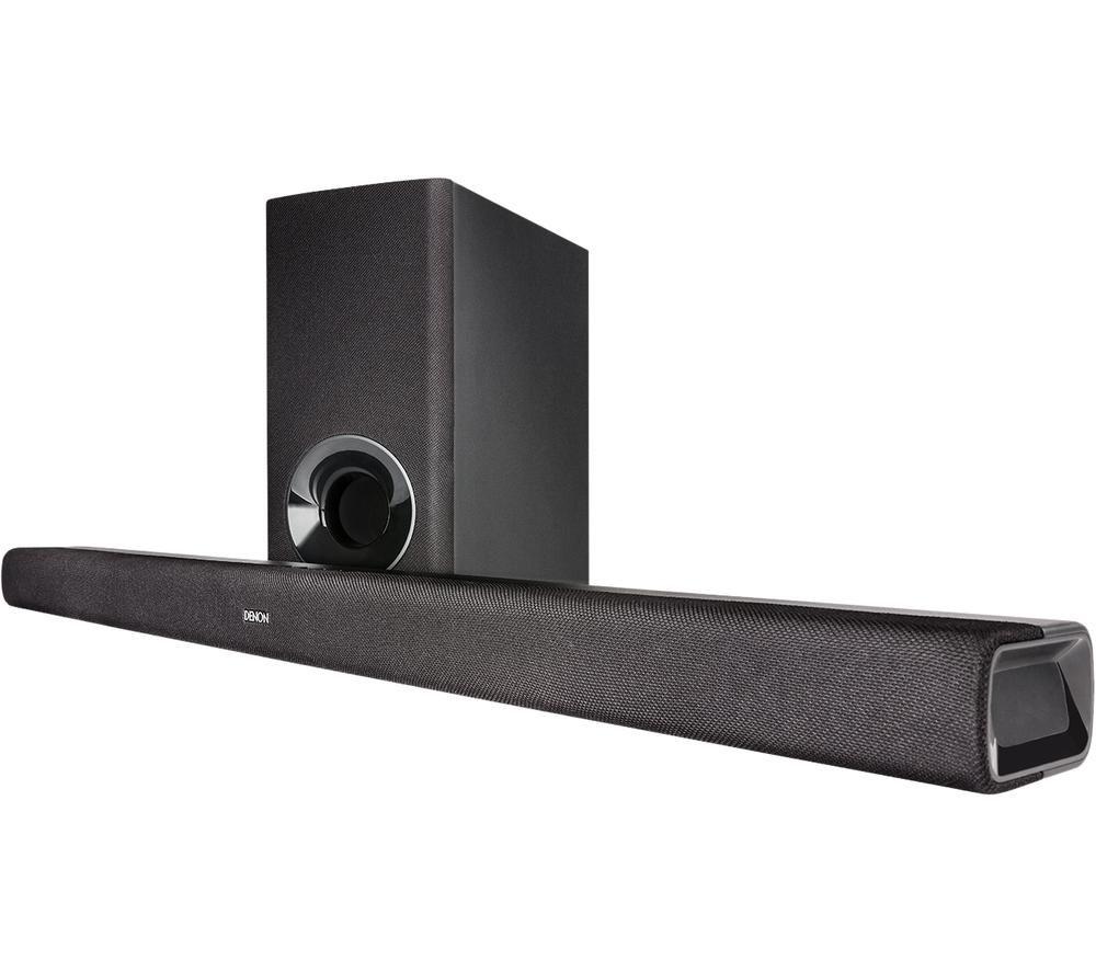 DENON DHT-S316 Wireless Sound Bar with Dolby Digital - Black
