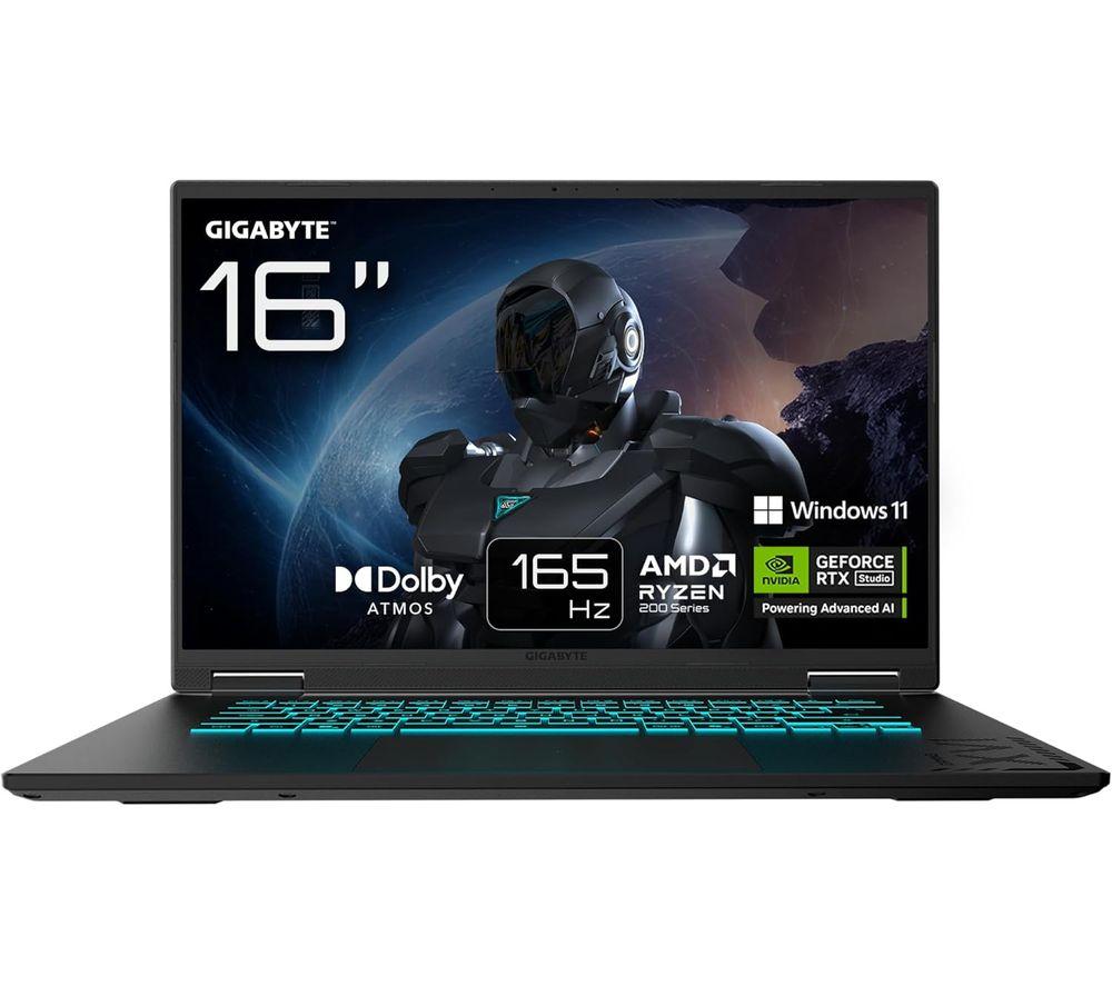 GIGABYTE A16 16" Gaming Laptop - AMD Ryzen 7, RTX 5050, 1 TB SSD