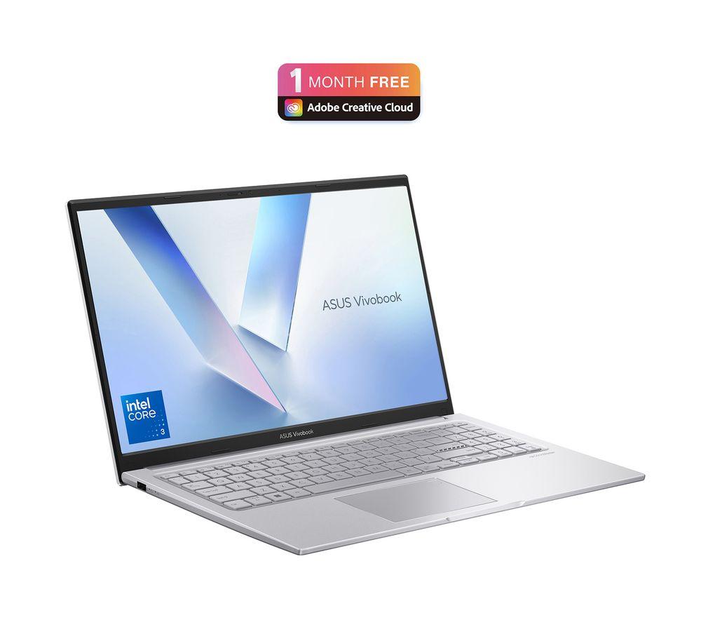 ASUS Vivobook 15 X1504VA 15.6" Laptop - Intel® Core™ 3, 512 GB SSD, Silver