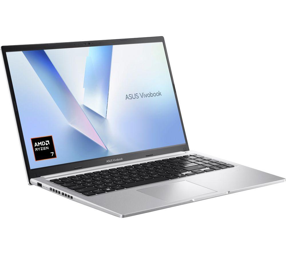 Portátil ASUS Vivobook 15 de 15,6" - AMD Ryzen 7, SSD de 512 GB, plateado