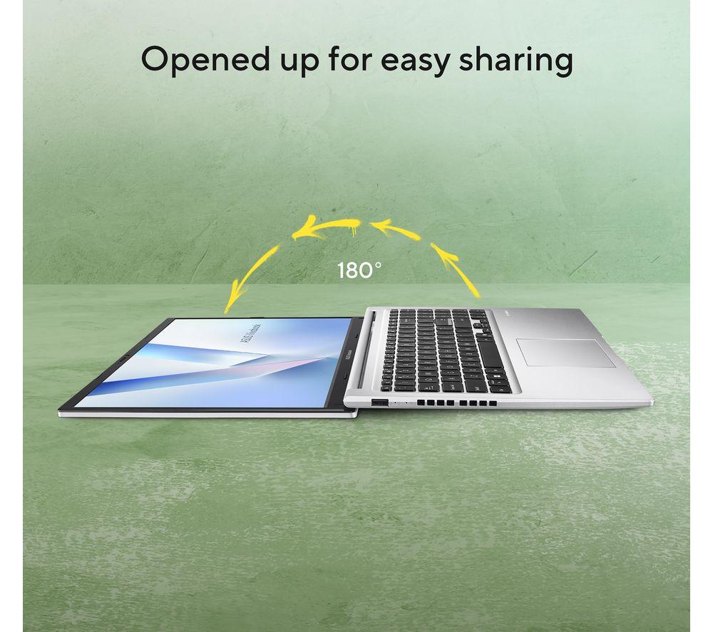Portátil ASUS Vivobook 15 de 15,6" - AMD Ryzen 7, SSD de 512 GB, plateado