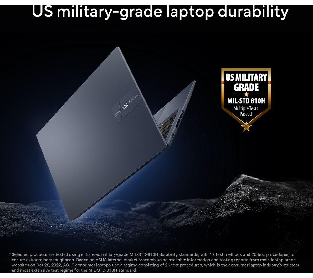 Portátil ASUS Vivobook 15 de 15,6" - AMD Ryzen 7, SSD de 512 GB, plateado