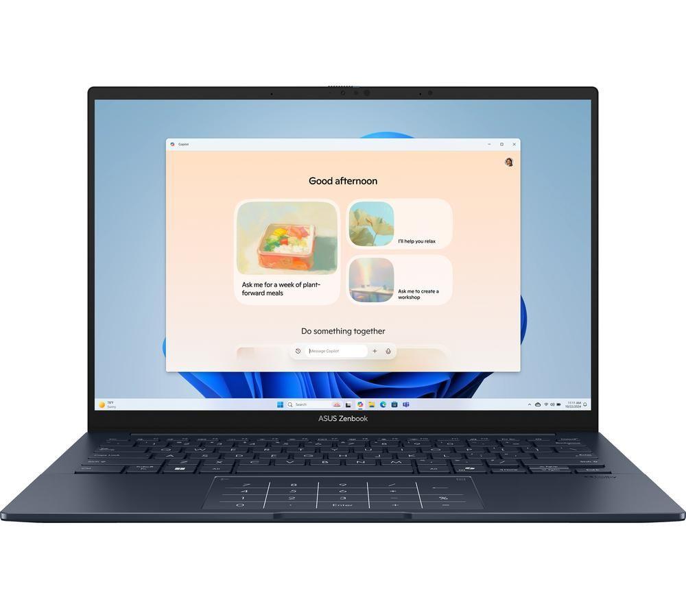 ASUS Zenbook 14 OLED 14" Laptop - Intel® Core™ Ultra 5, 512 GB SSD, Blue