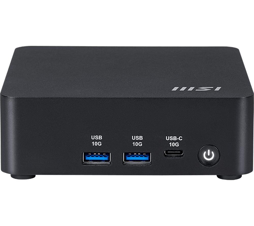 MSI Cubi NUC AI 1UMG Mini Desktop PC - Intel® Core™ Ultra 7, 1 TB SSD, Black