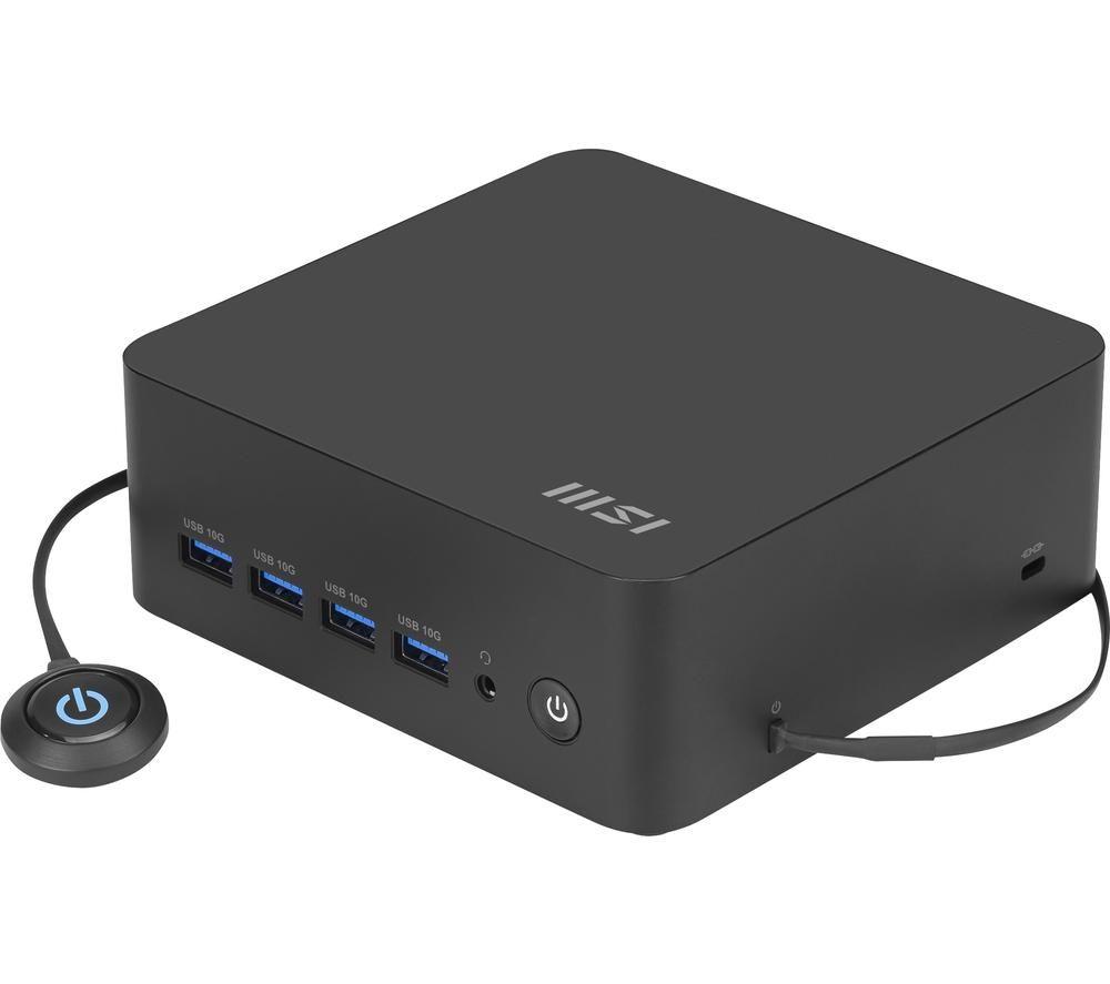 MSI Cubi Z AI 8M Mini Desktop PC - AMD Ryzen 7, Black