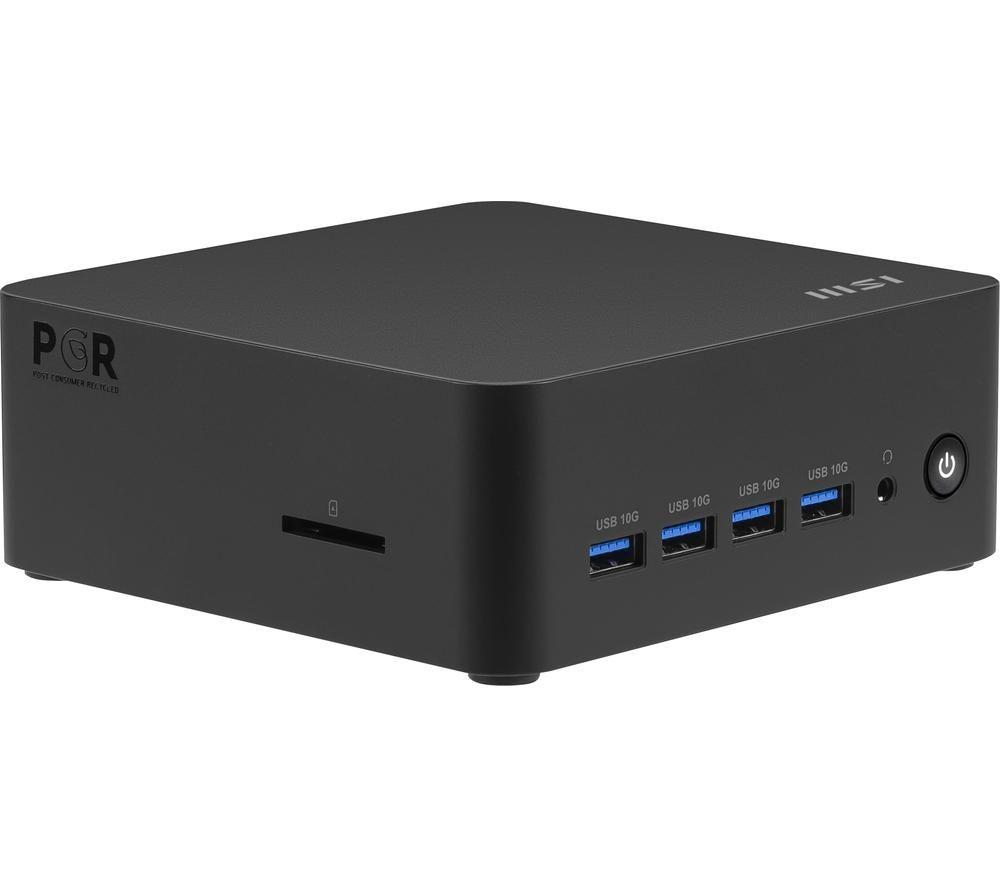 MSI Cubi Z AI 8M Mini Desktop PC - AMD Ryzen 7, Black