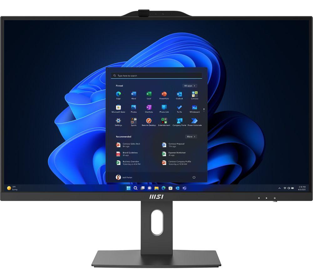 MSI PRO AP242P 14M 24" All-in-One PC - Intel® Core™ i7, 512 GB SSD, Black