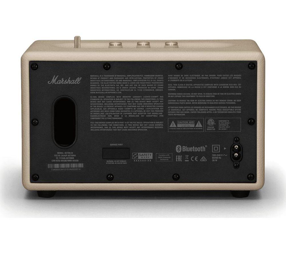 Altavoz Bluetooth MARSHALL Acton III - Crema