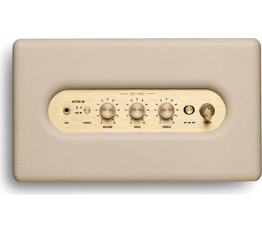 Altavoz Bluetooth MARSHALL Acton III - Crema