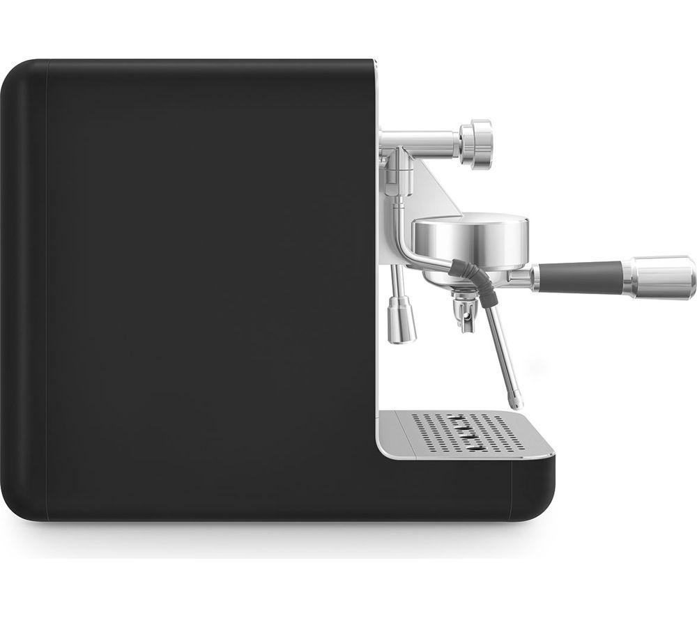 SMEG Collezione Mini Pro EMC02BLMUK Espresso Coffee Machine - Matte Black