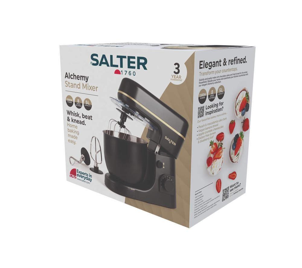SALTER Alchemy EK6147BG Stand Mixer - Black