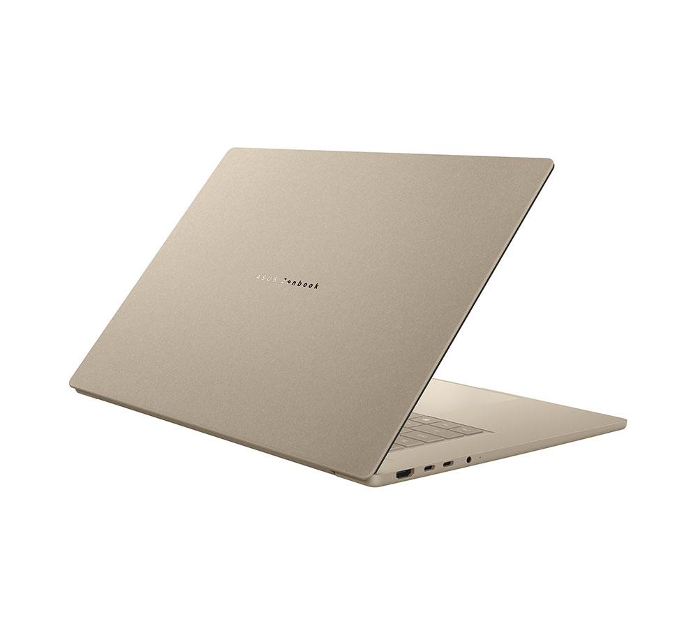 Portátil ASUS Zenbook A16 de 16", Copilot+ PC – Snapdragon X2, 1 TB SSD, Beige