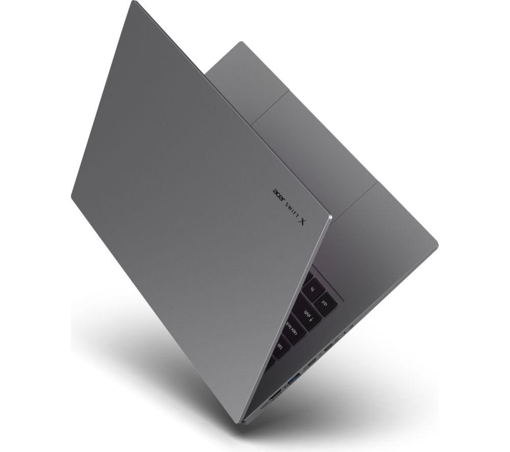 Portátil ACER Swift X 14 AI de 14.5", Copilot+ PC - AMD Ryzen AI 5 340, SSD de 512 GB, Gris