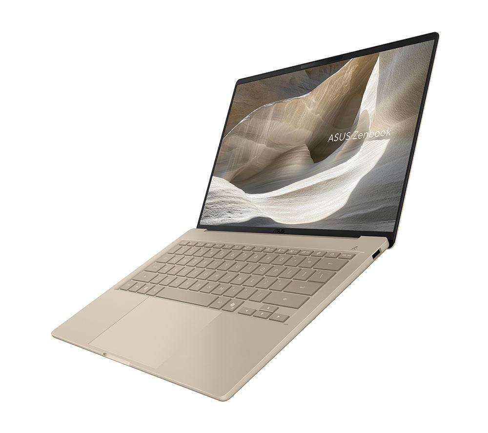 ASUS Zenbook A14 14" Laptop, Copilot+ PC – Snapdragon X2 Elite, 1 TB SSD, Beige