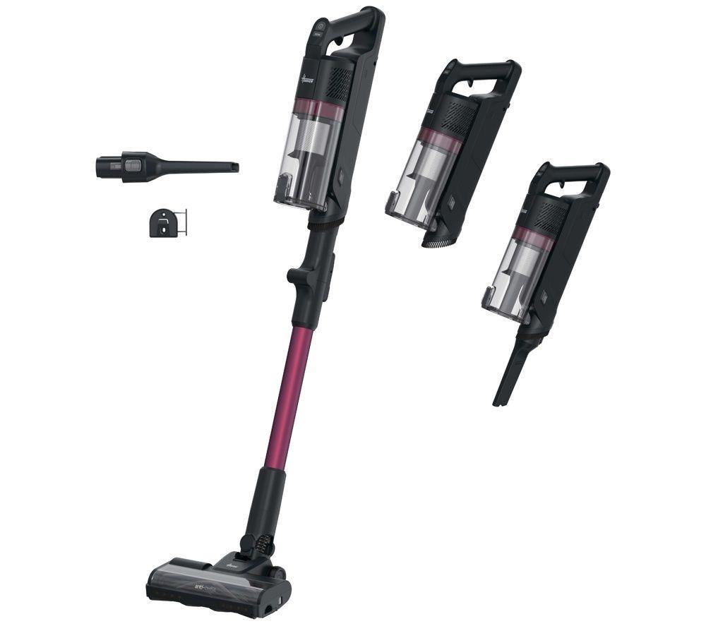 HOOVER HF1 MAX Flexi Cordless Vacuum Cleaner – Black & Magenta