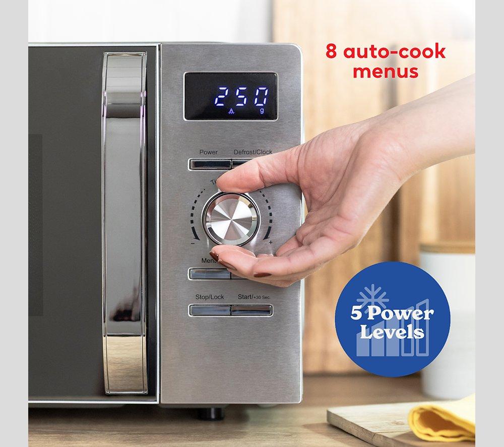 RUSSELL HOBBS RHMD836S Microondas Solo - Acero inoxidable