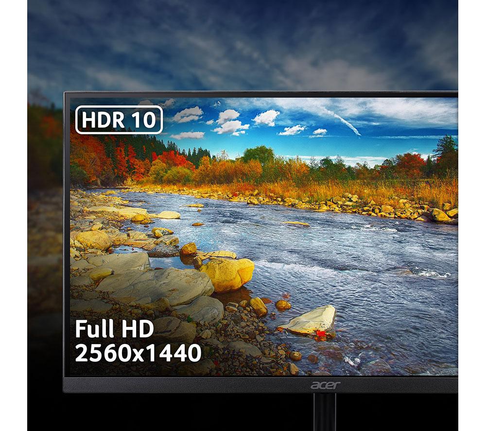 ACER SA272UP1 Quad HD 27" IPS LCD Monitor - Black
