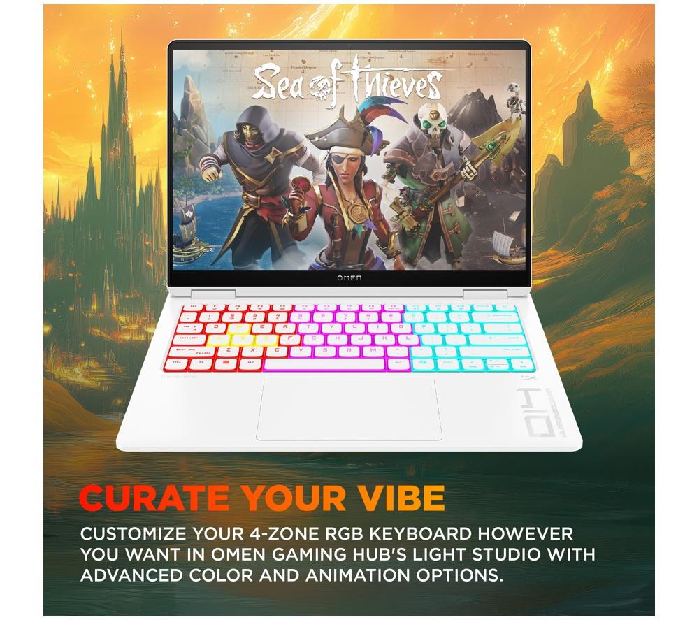 HP OMEN Transcend 14-fb1506na 14" Gaming Laptop - Intel® Core™ Ultra 7, RTX 5060, 1 TB SSD