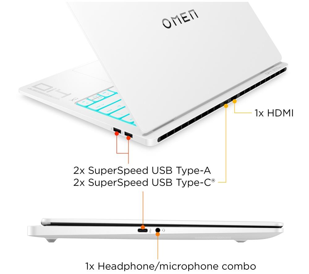 HP OMEN Transcend 14-fb1506na 14" Gaming Laptop - Intel® Core™ Ultra 7, RTX 5060, 1 TB SSD