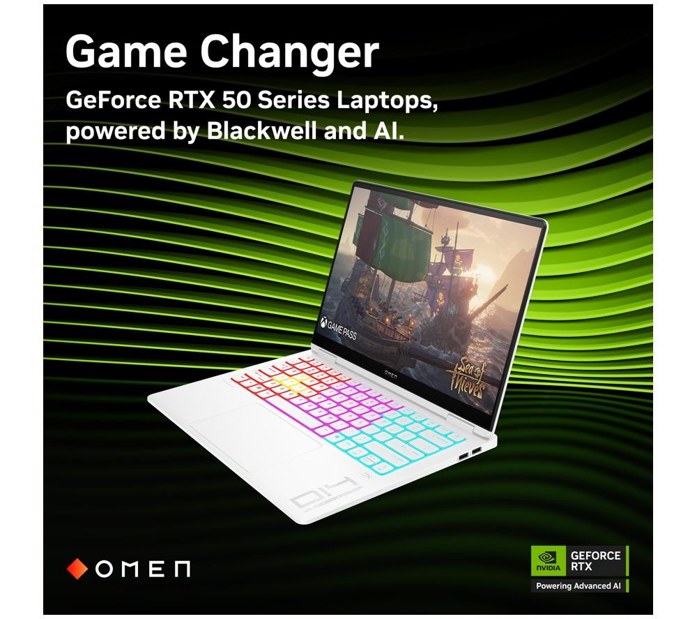 HP OMEN Transcend 14-fb1506na 14" Gaming Laptop - Intel® Core™ Ultra 7, RTX 5060, 1 TB SSD